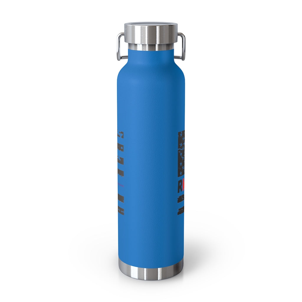 Thin Blue Line Insulated Bottle Murse Life male nurse, murse life, Mug murse