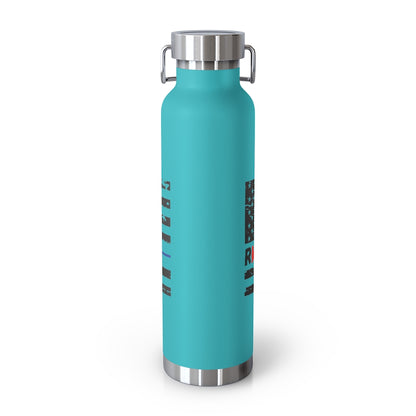 Thin Blue Line Insulated Bottle Murse Life male nurse, murse life, Mug murse