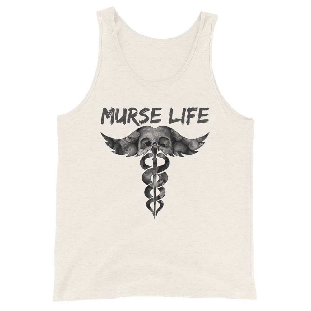 Murse Life Skull Tank