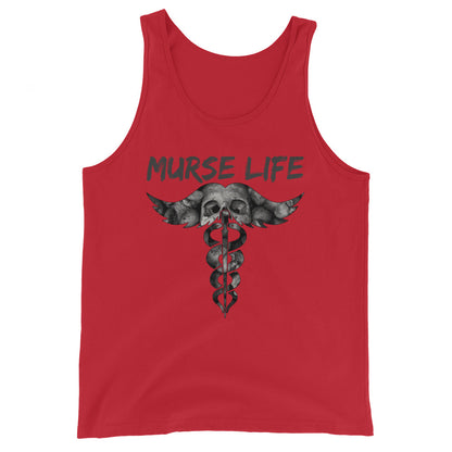 Murse Life Skull Tank