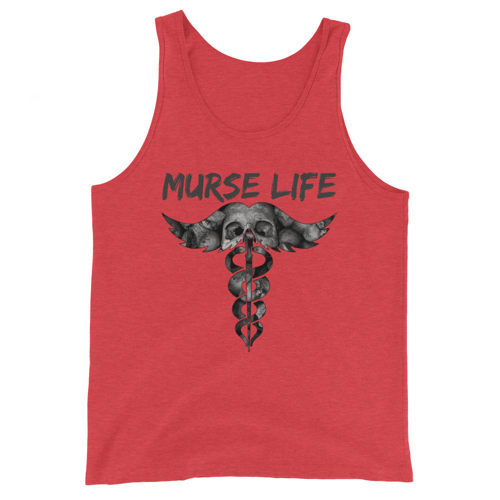 Murse Life Skull Tank