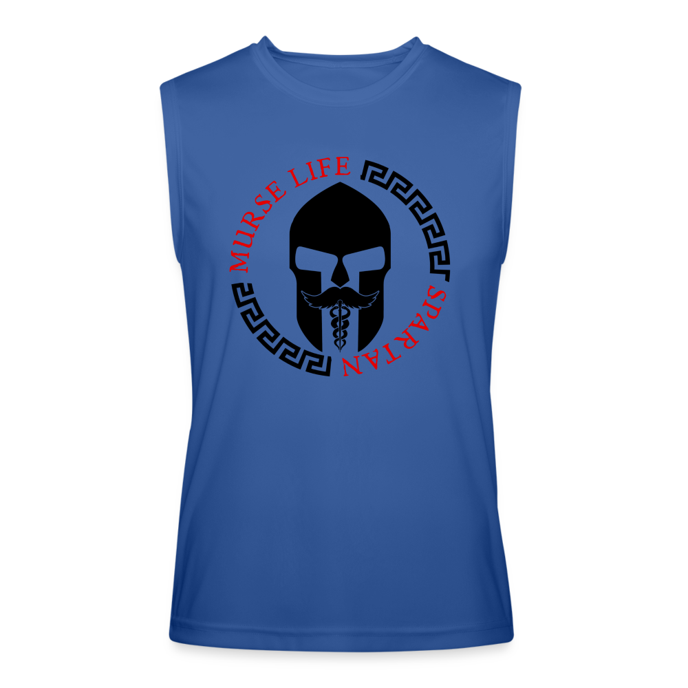 Spartan Performance Tank - royal blue