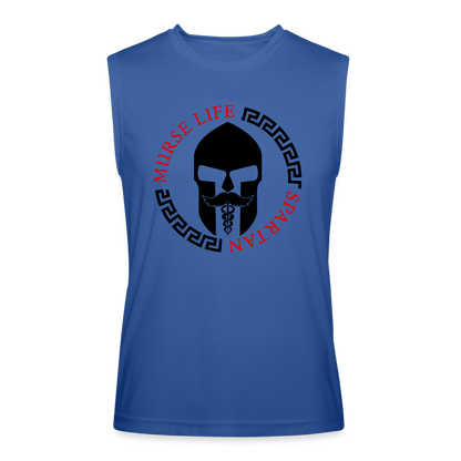 Spartan Performance Tank - royal blue