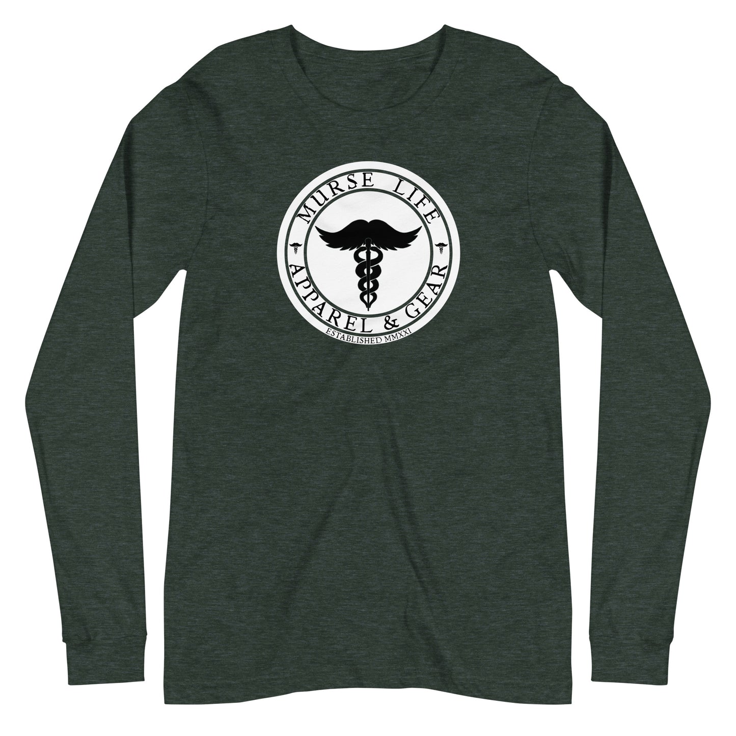 Murse Life Crest Long Sleeve Tee