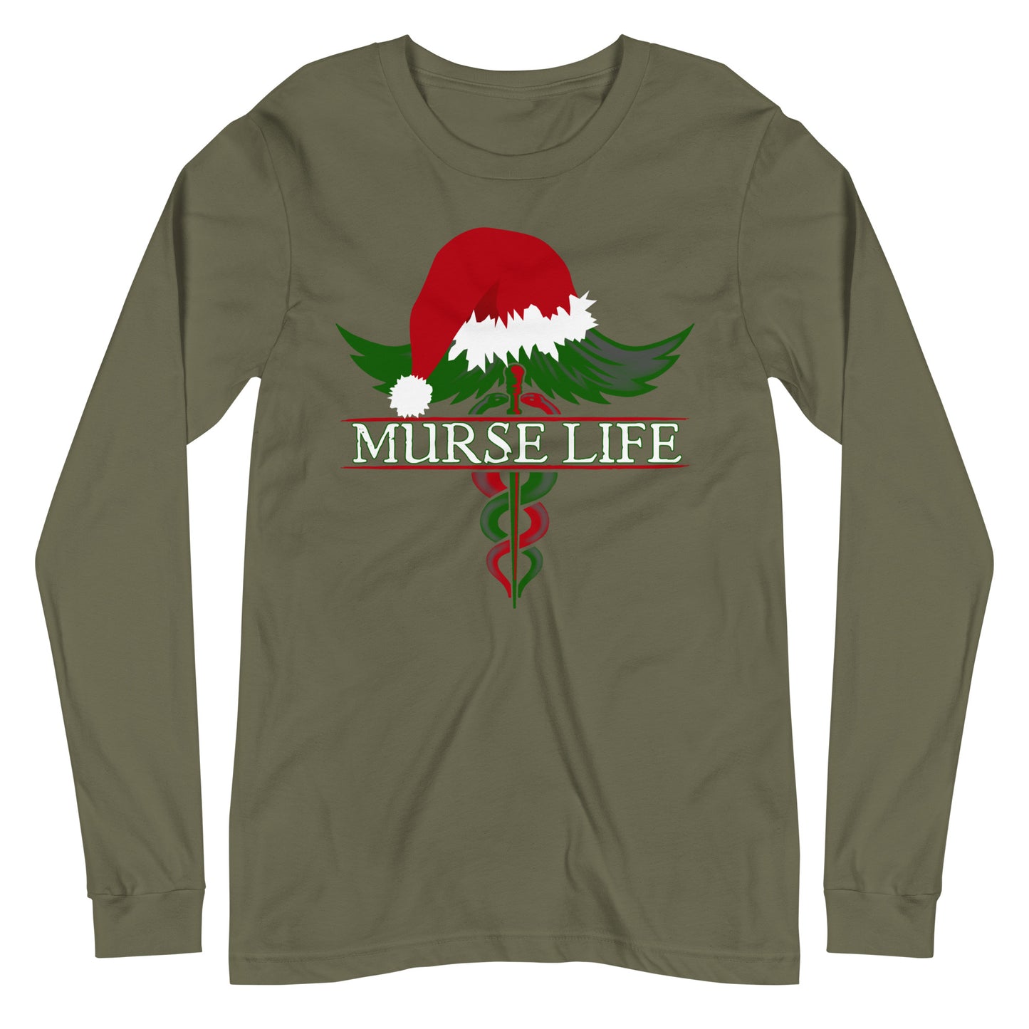 Murse Life Christmas Long Sleeve