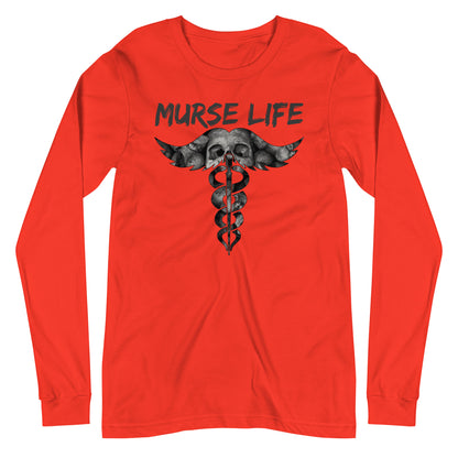 Murse Life Skull Long Sleeve