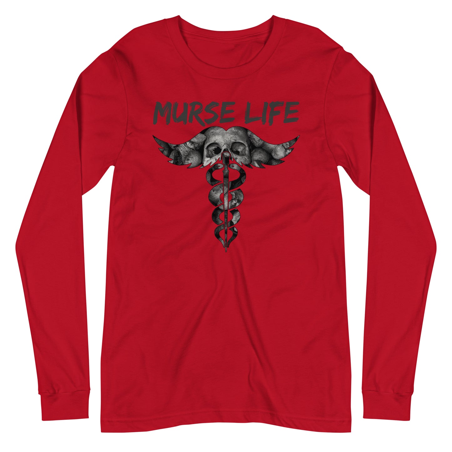 Murse Life Skull Long Sleeve