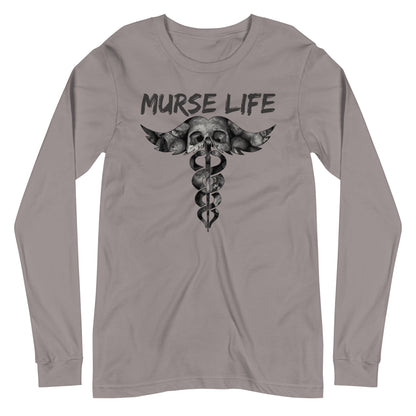 Murse Life Skull Long Sleeve