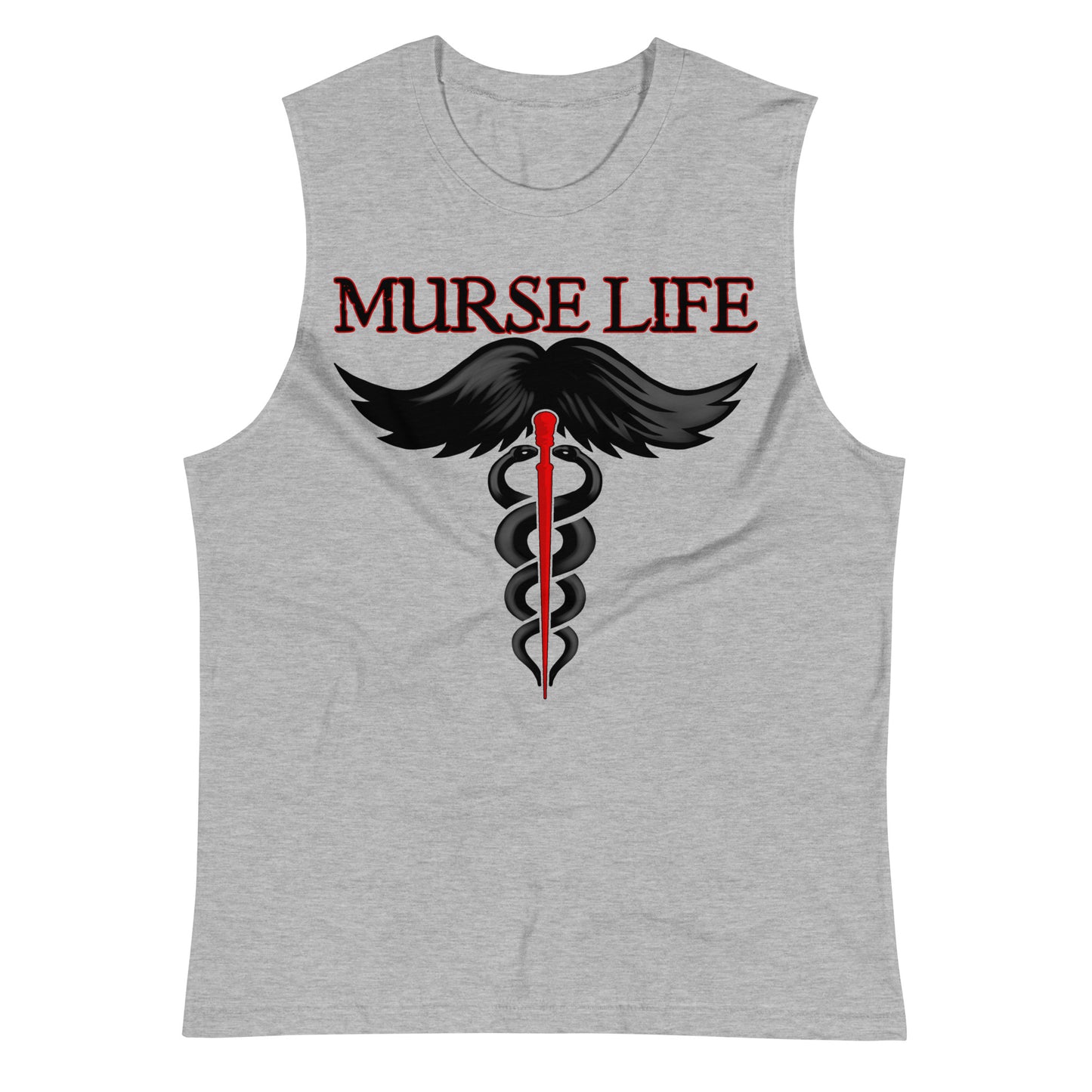 ML Stache Muscle Shirt