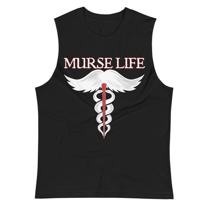 ML Pallor Stache Muscle Shirt