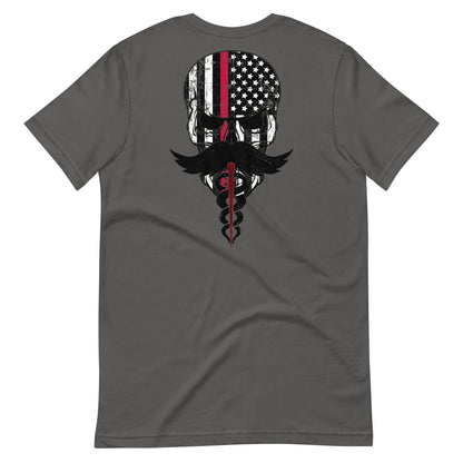 Red Line Skull Tee