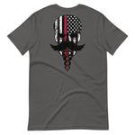 Red Line Skull Tee