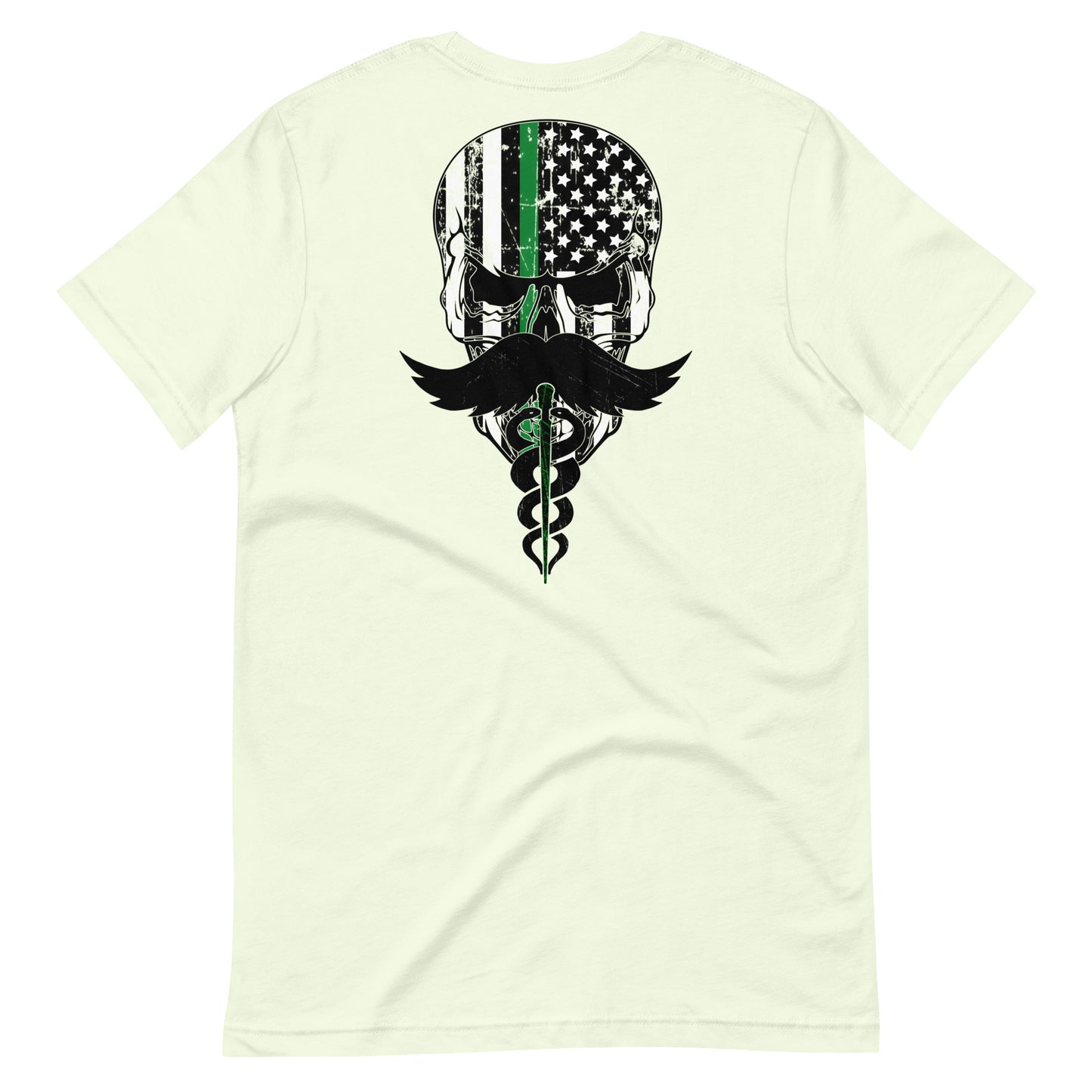 Green Line Skull Tee