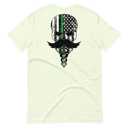 Green Line Skull Tee