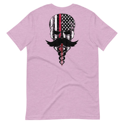 Red Line Skull Tee