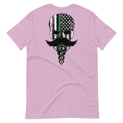 Green Line Skull Tee