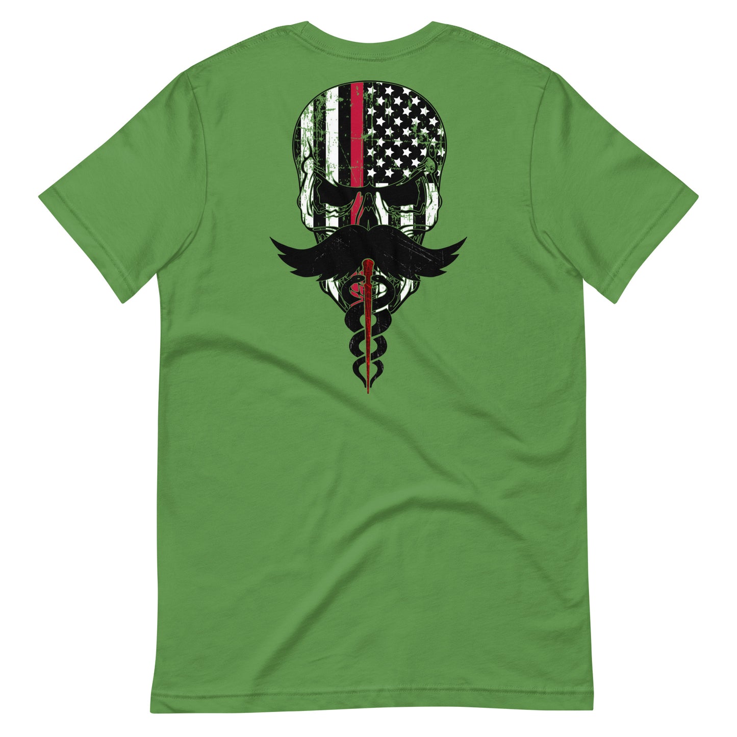 Red Line Skull Tee