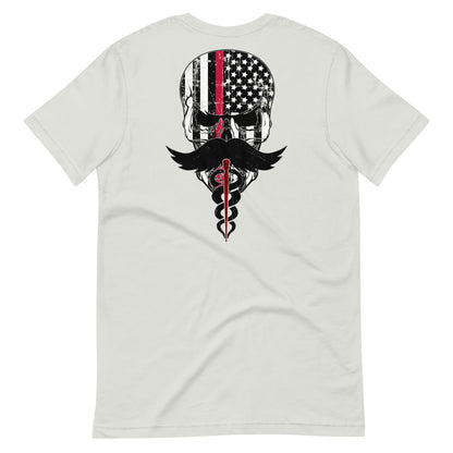 Red Line Skull Tee