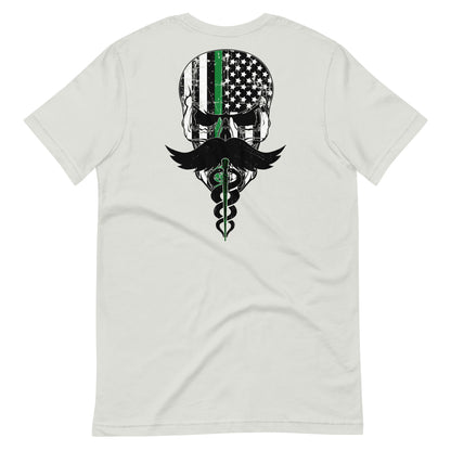 Green Line Skull Tee