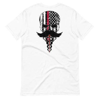 Red Line Skull Tee