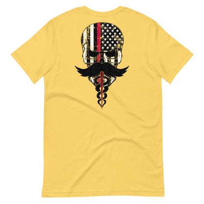 Red Line Skull Tee