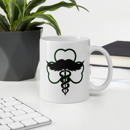 Shamrock Stache Mug