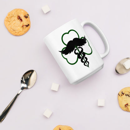 Shamrock Stache Mug