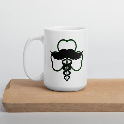 Shamrock Stache Mug