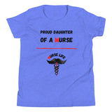 Youth "Proud Daughter" T-Shirt Murse Life male nurse, murse life,  murse